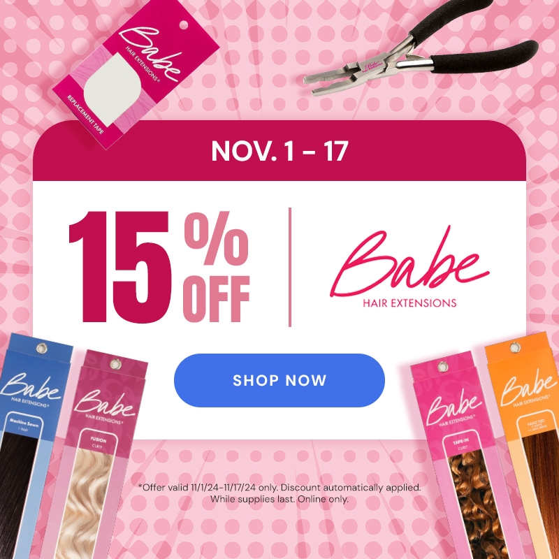 (Nov 1-17) 15% Off Babe