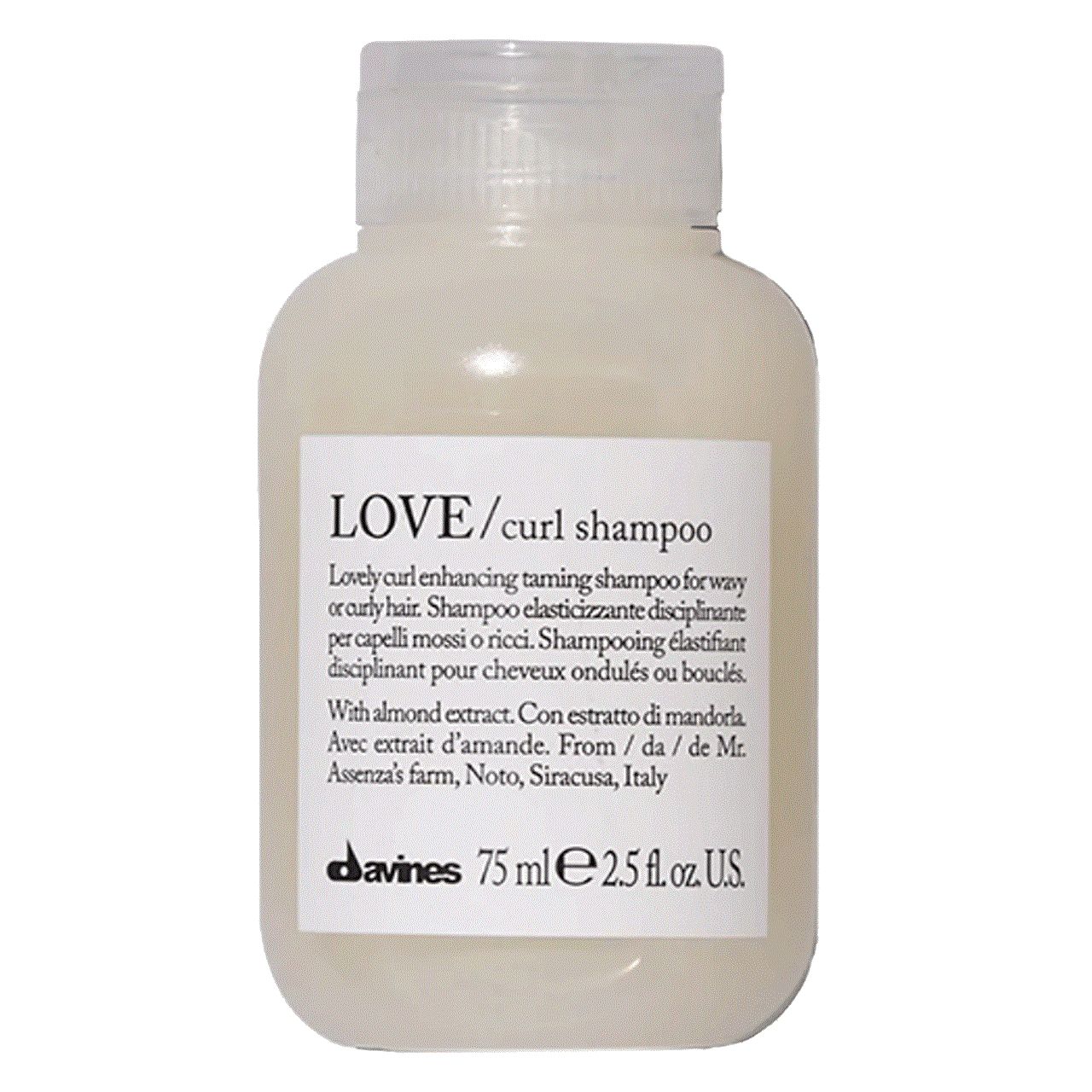 Davines LOVE/ curl shampoo 2.5 Fl. Oz.