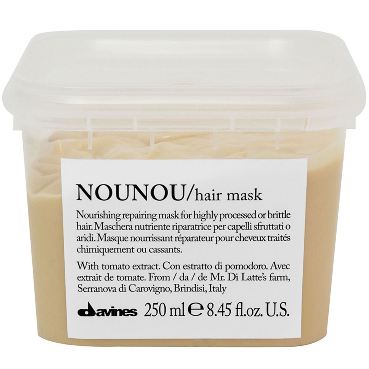 Davines NOUNOU/ hair mask 8.45 Fl. Oz.