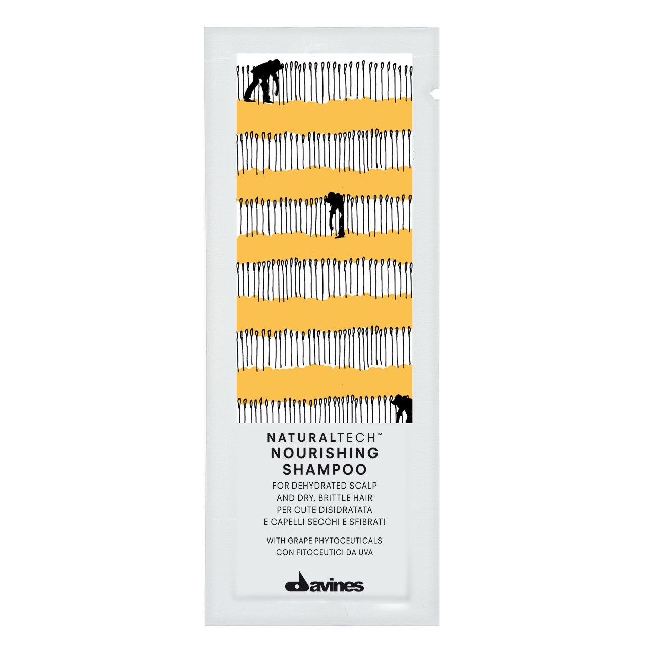 Davines Shampoo Sachets 12 x 0.4 Fl. Oz.