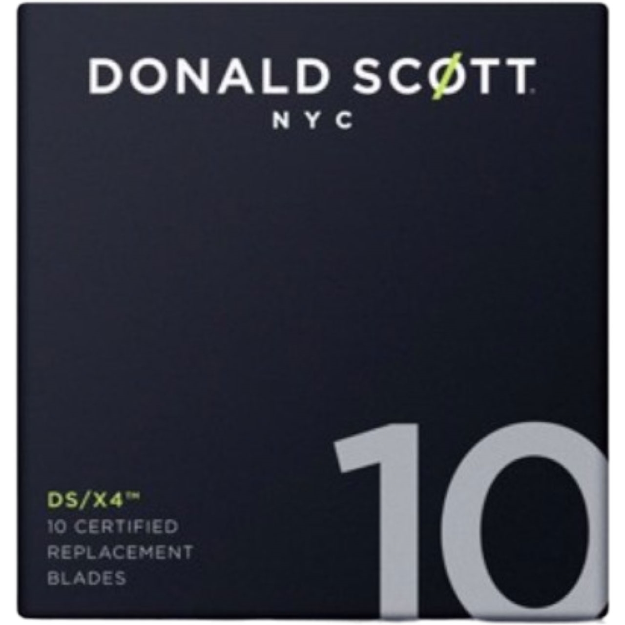 DONALD SCOTT NYC DS/X4 GUARDED BLADES