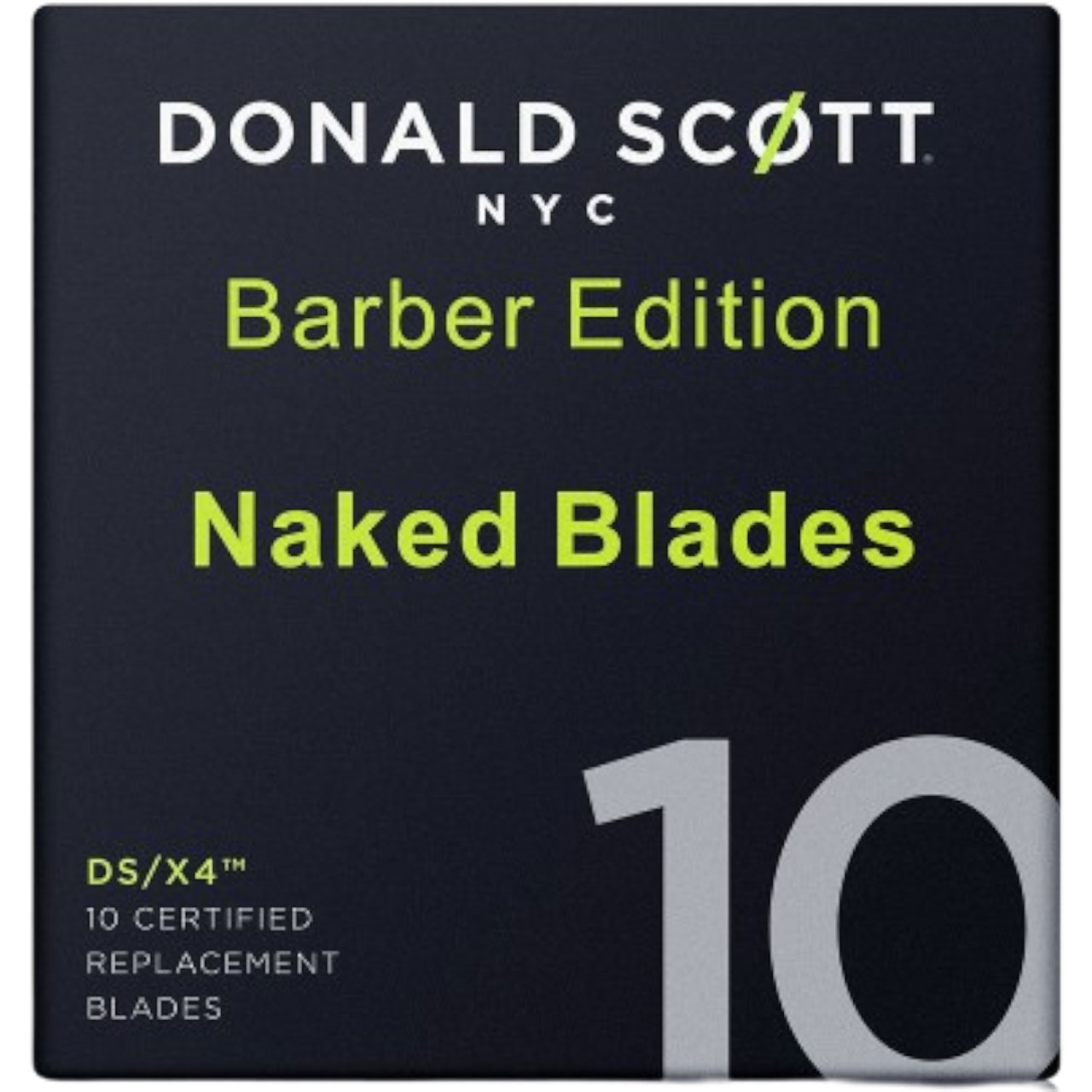 DONALD SCOTT NYC DS/X4 NAKED BLADES