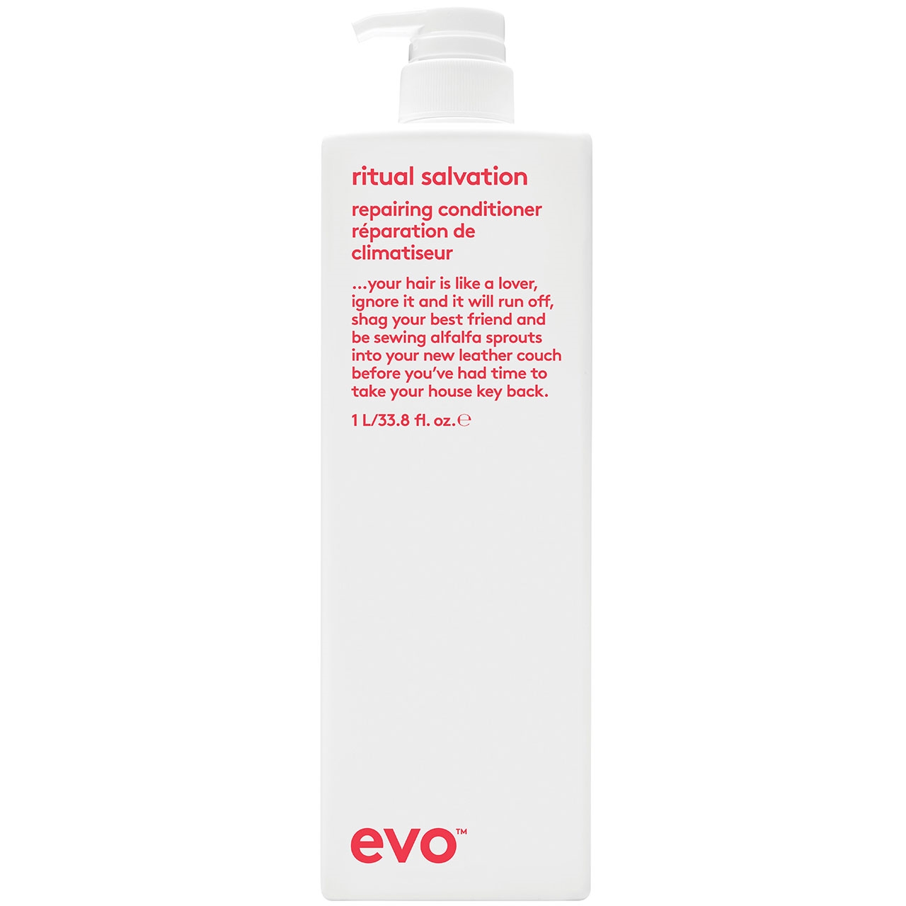 evo ritual salvation repairing conditioner Liter