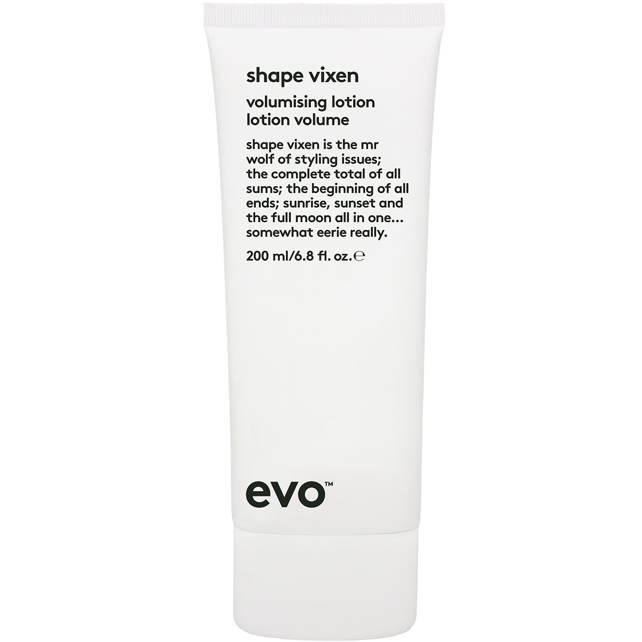 evo shape vixen volumising lotion 6.8 Fl. Oz.