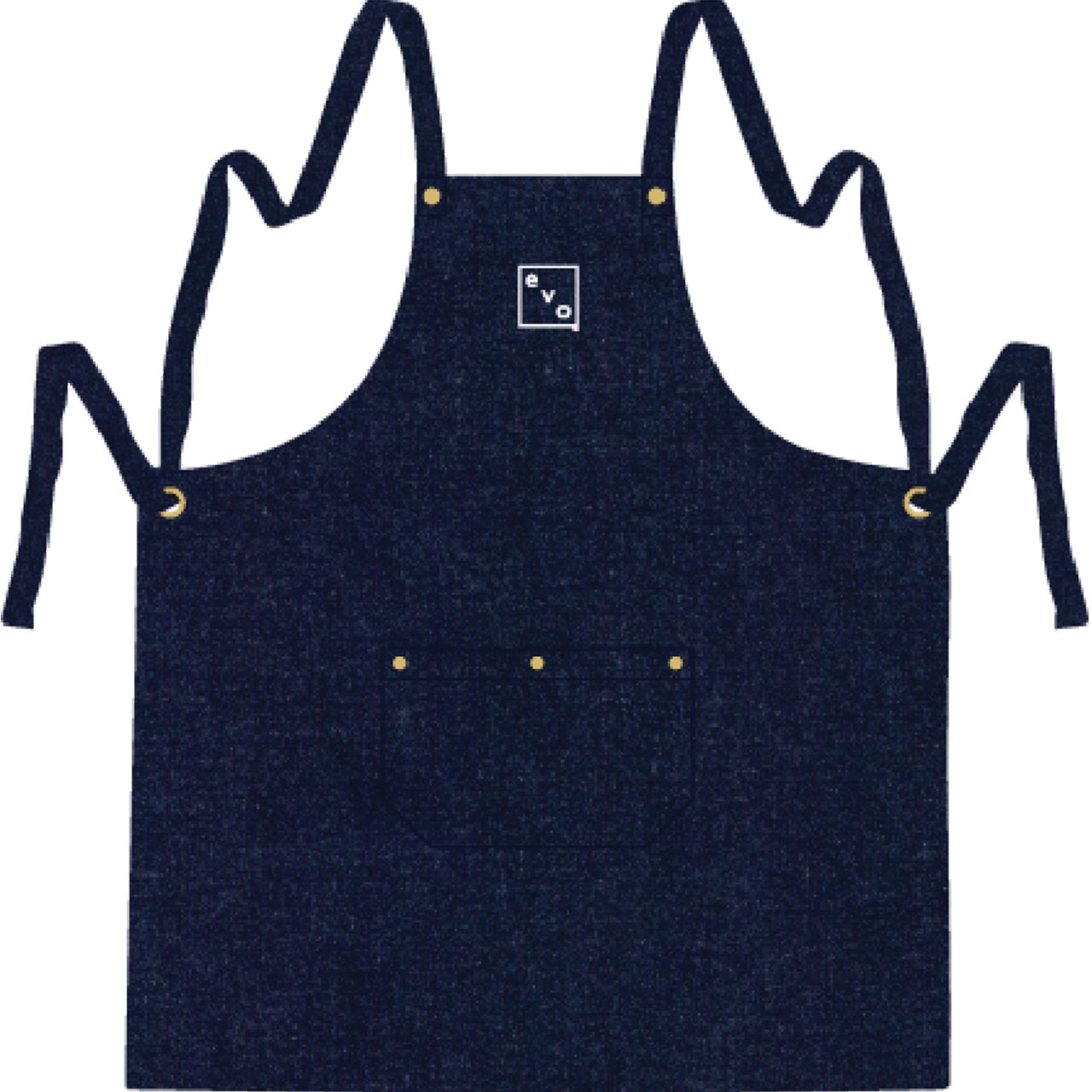 evo denim apron