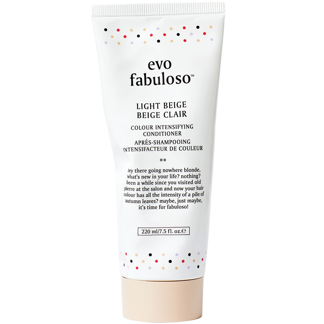 evo colour intensifying conditioner- light beige 7.5 Fl. Oz.