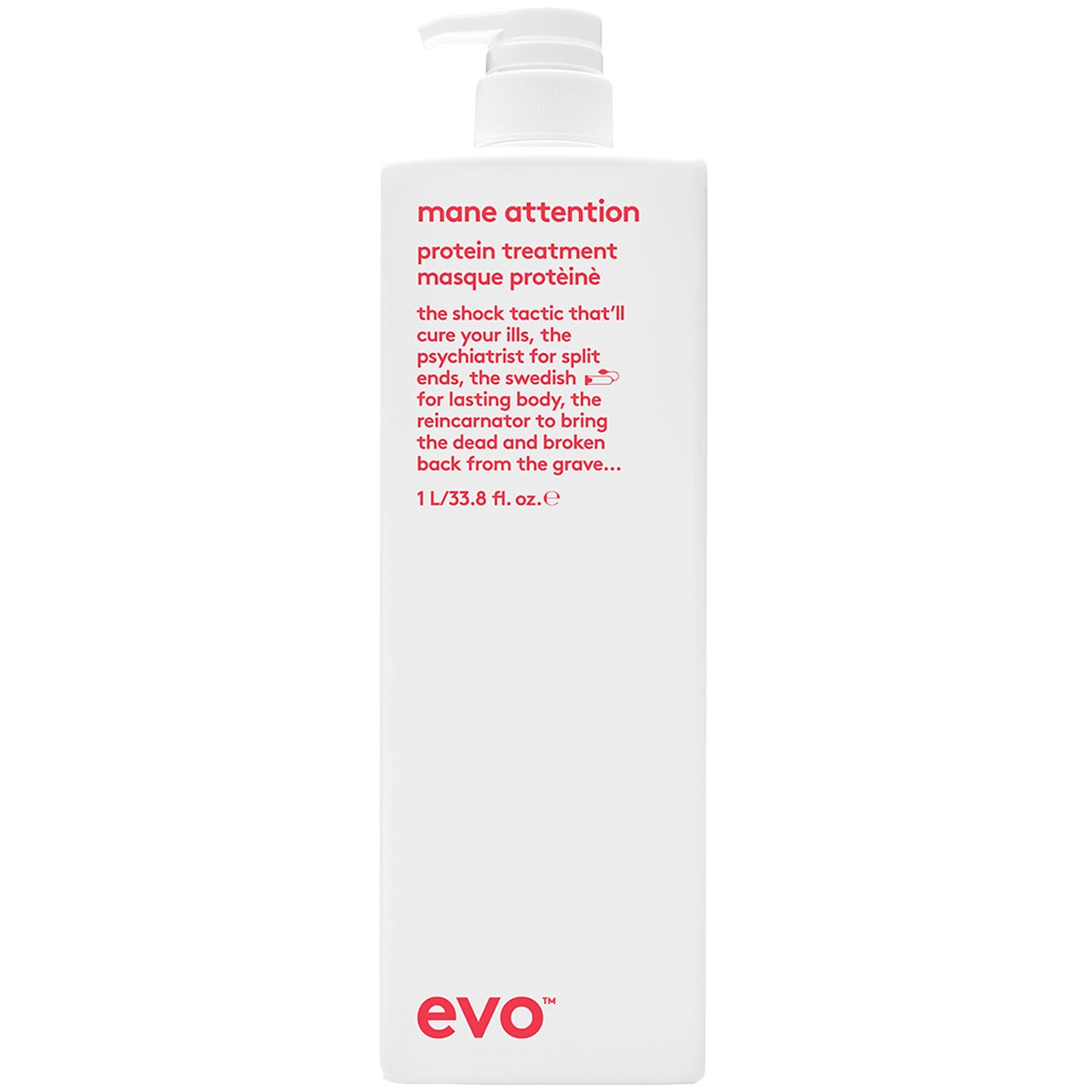 evo mane attention protein treatment Liter