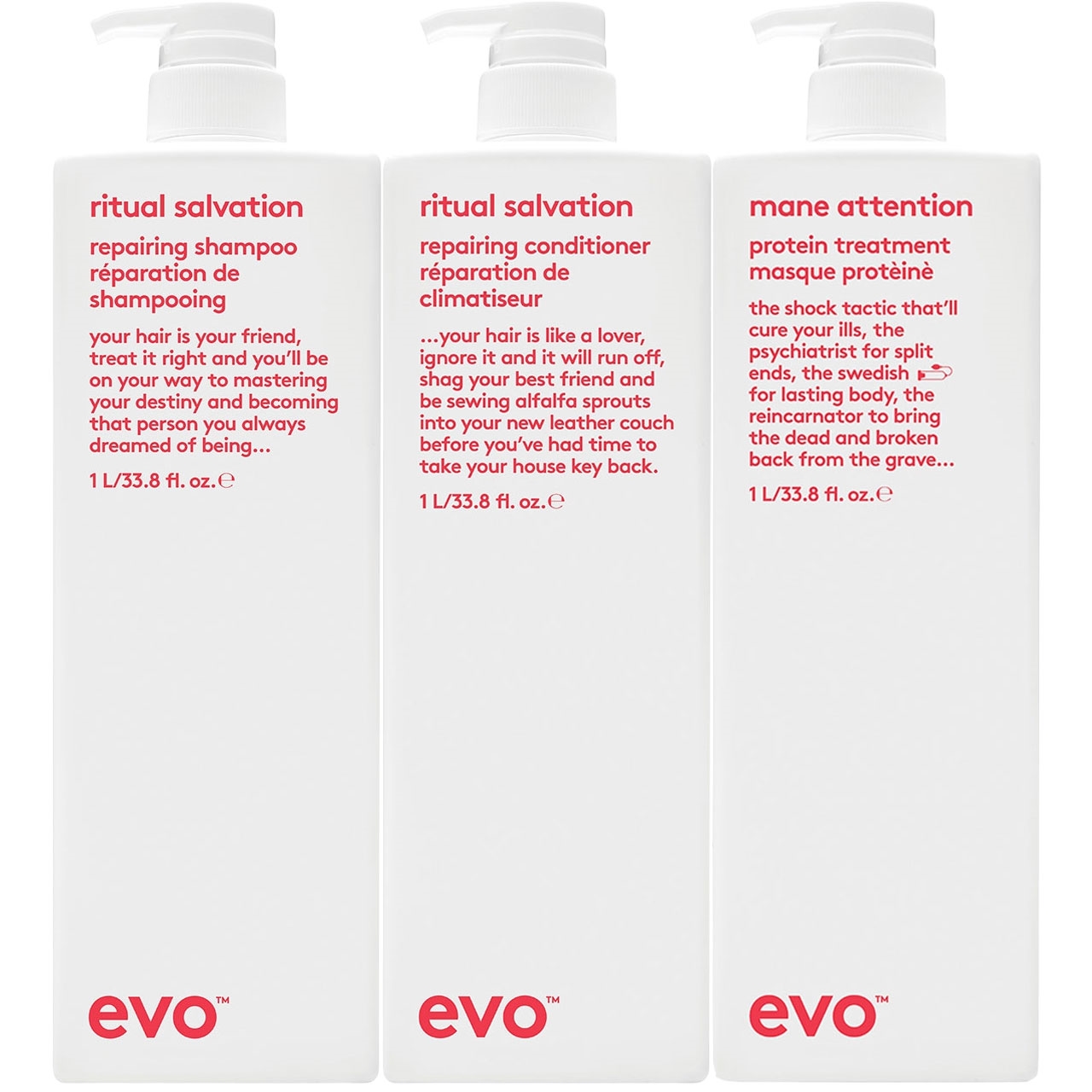 evo repair liter trio 3 pc.