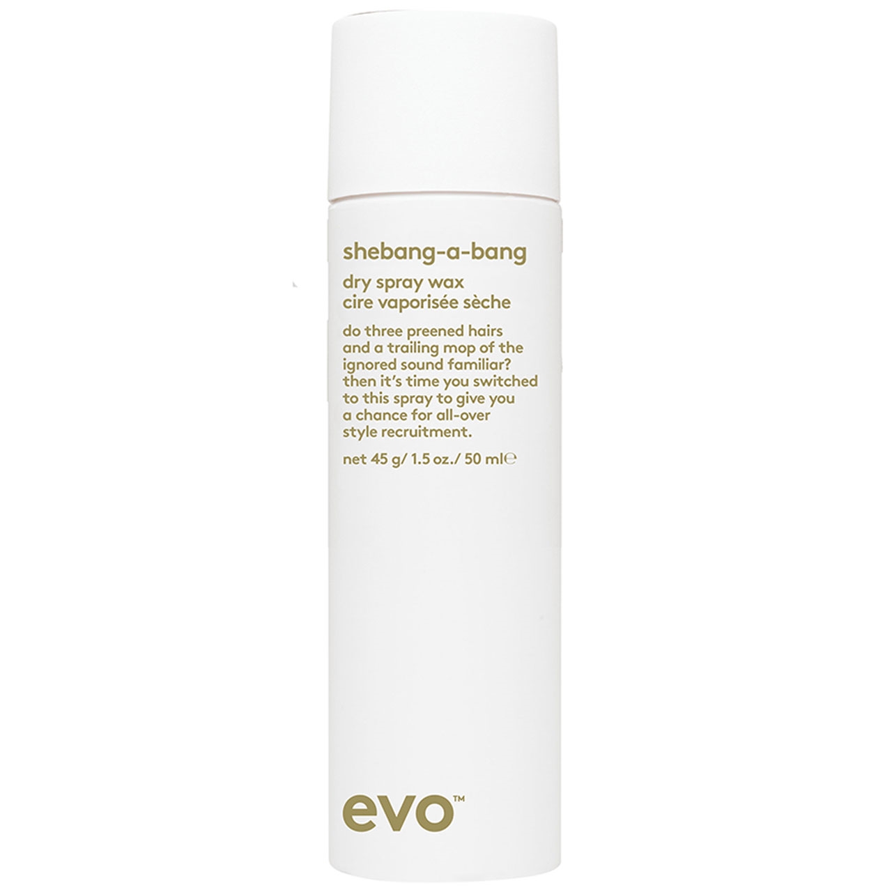 evo shebang-a-bang dry spray wax 1.5 Fl. Oz.