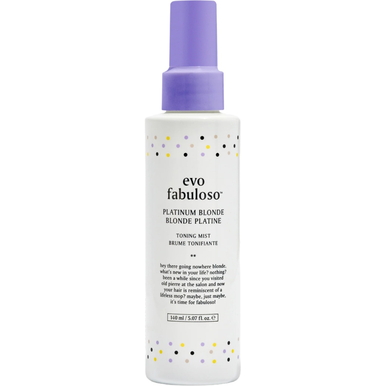 evo platinum blonde toning mist 5.07 Fl. Oz.