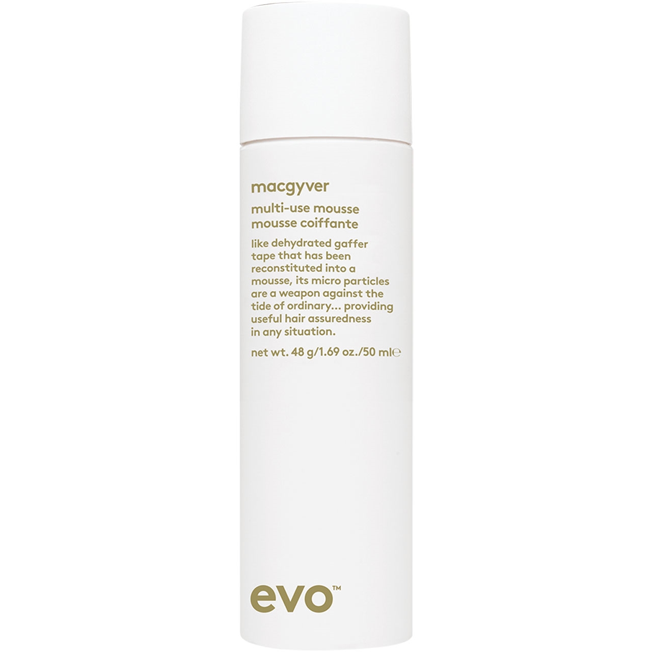 evo macgyver multi-use mousse 1.69 Fl. Oz.