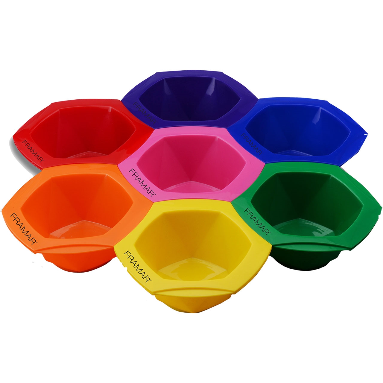 Framar Connect & Color Bowls Rainbow Pack 7 pc.