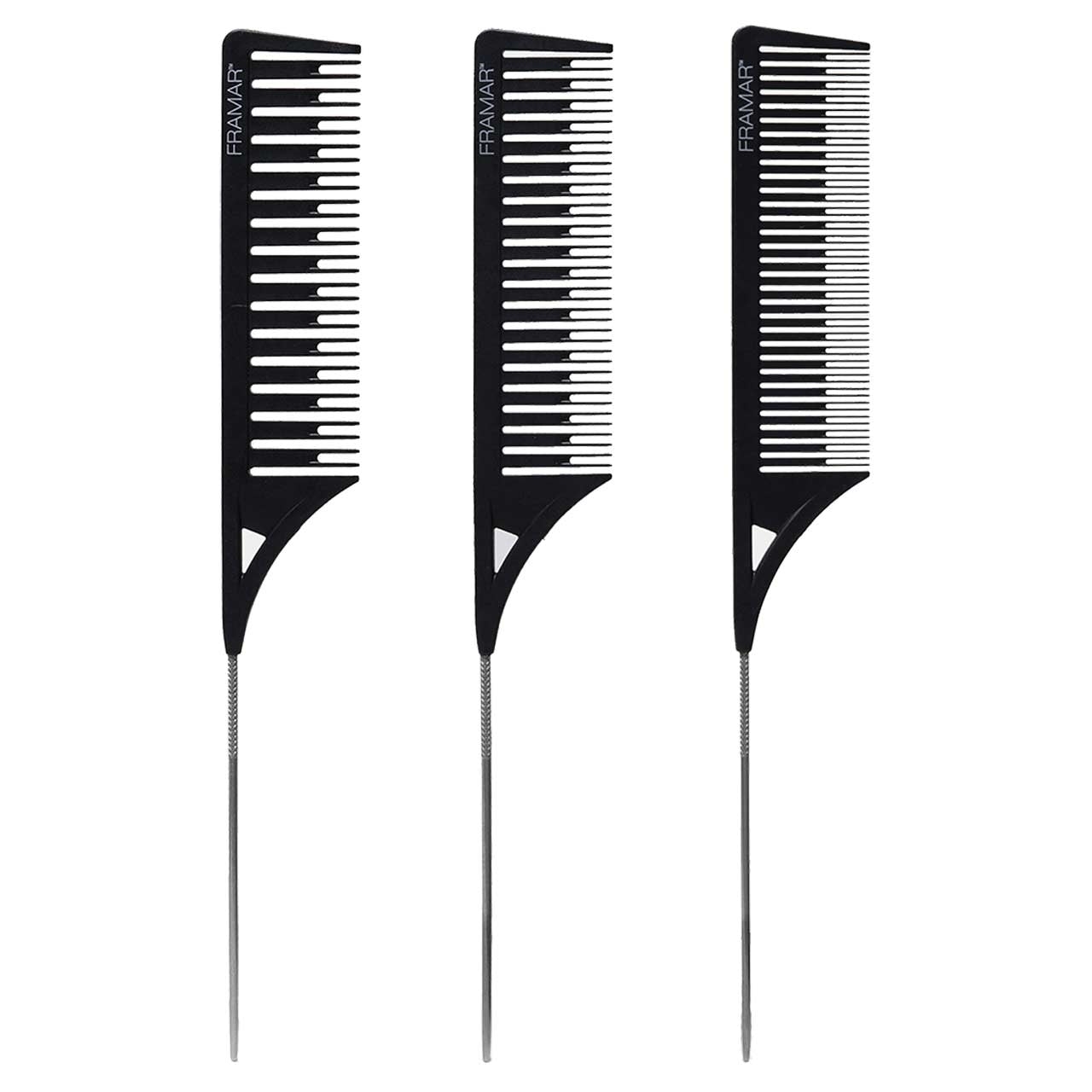 Framar Dreamweaver Comb - Black 3 pk.