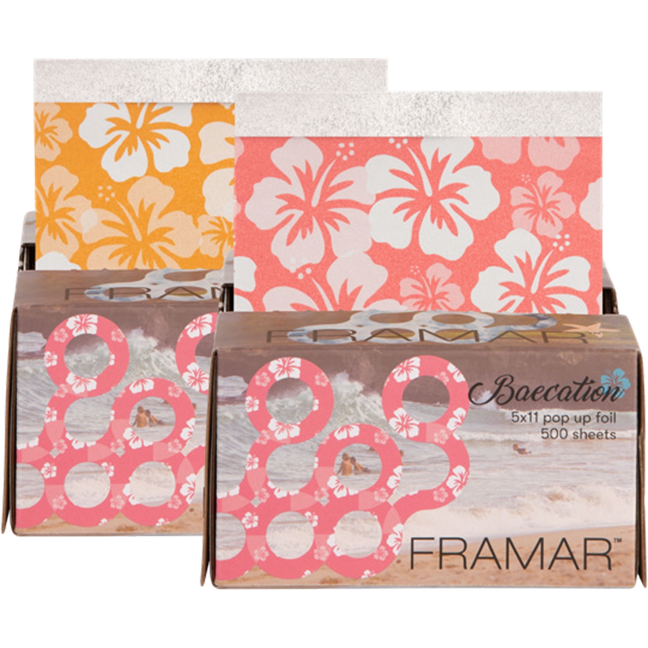 Framar Baecation Pop Up Foil 5 inch X 11 inch 500 ct.