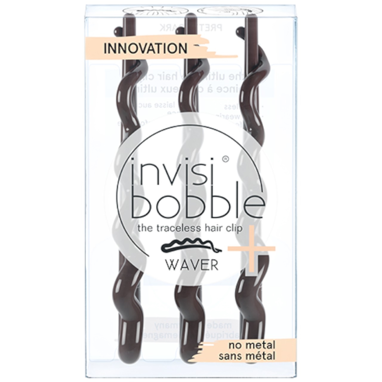 Invisibobble Waver- Pretty Dark 3 pc.