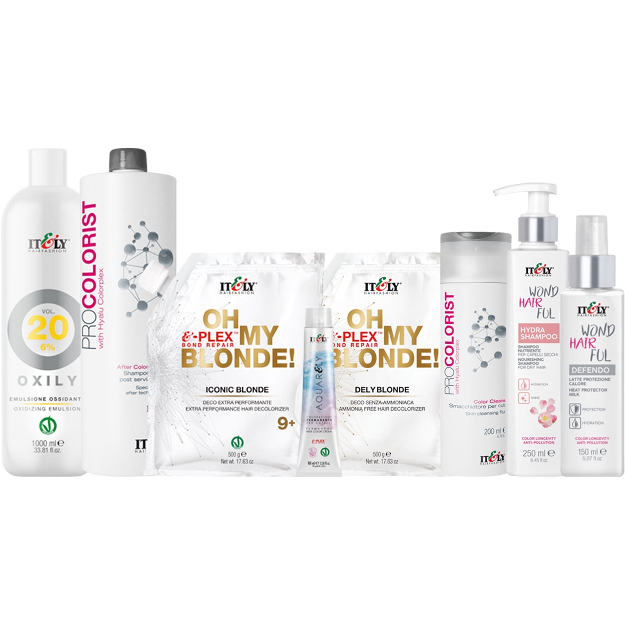 ITELY HAIRFASHION AQUARELY $499 Intro 86 pc.