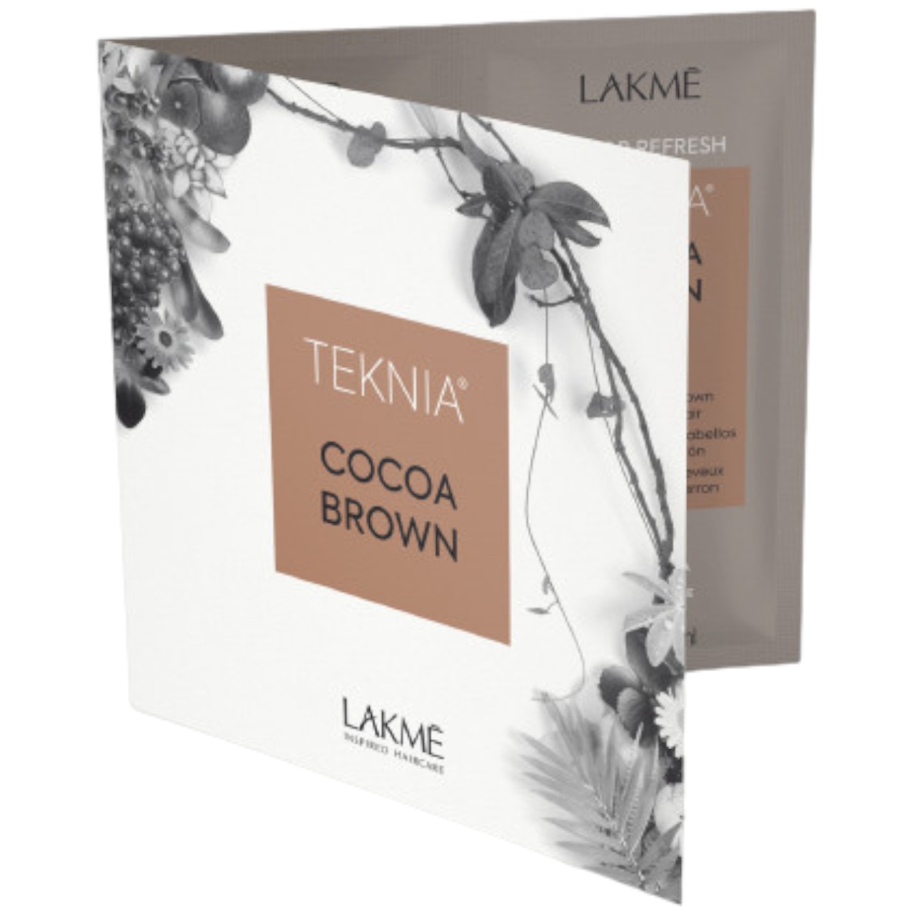 LAKMÉ COLOR REFRESH COCOA BROWN SACHET 2 x 0.3 Fl. Oz.