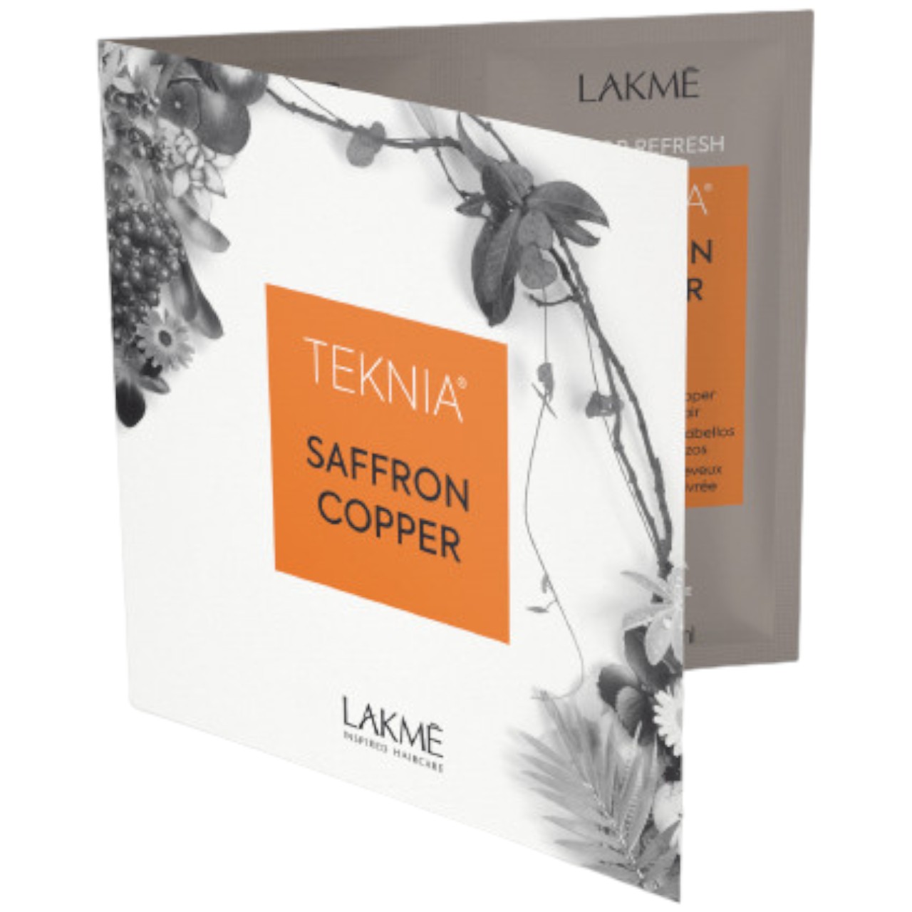 LAKMÉ COLOR REFRESH SAFFRON COPPER SACHET 2 x 0.3 Fl. Oz.