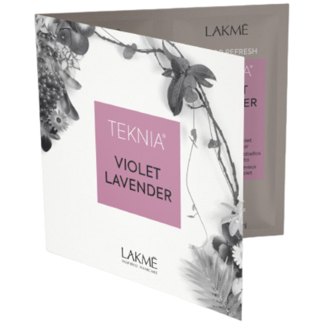 LAKMÉ COLOR REFRESH VIOLET LAVENDER SACHET 2 x 0.3 Fl. Oz.