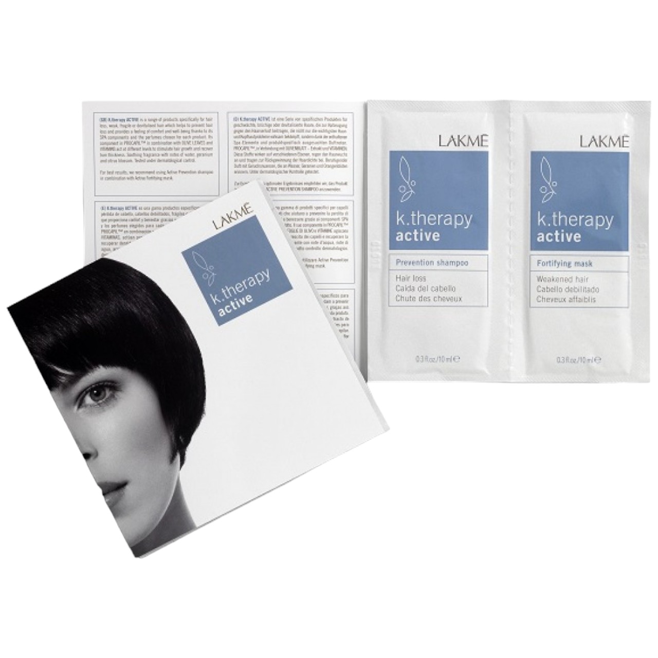 LAKMÉ active shampoo/mask Sachet 2 x 0.3 Fl. Oz.