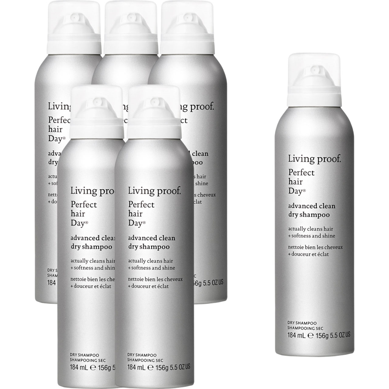 Living Proof Buy 5 Perfect Hair Day Advanced Clean Dry Shampoo, Get 1 FREE! 6 pc.