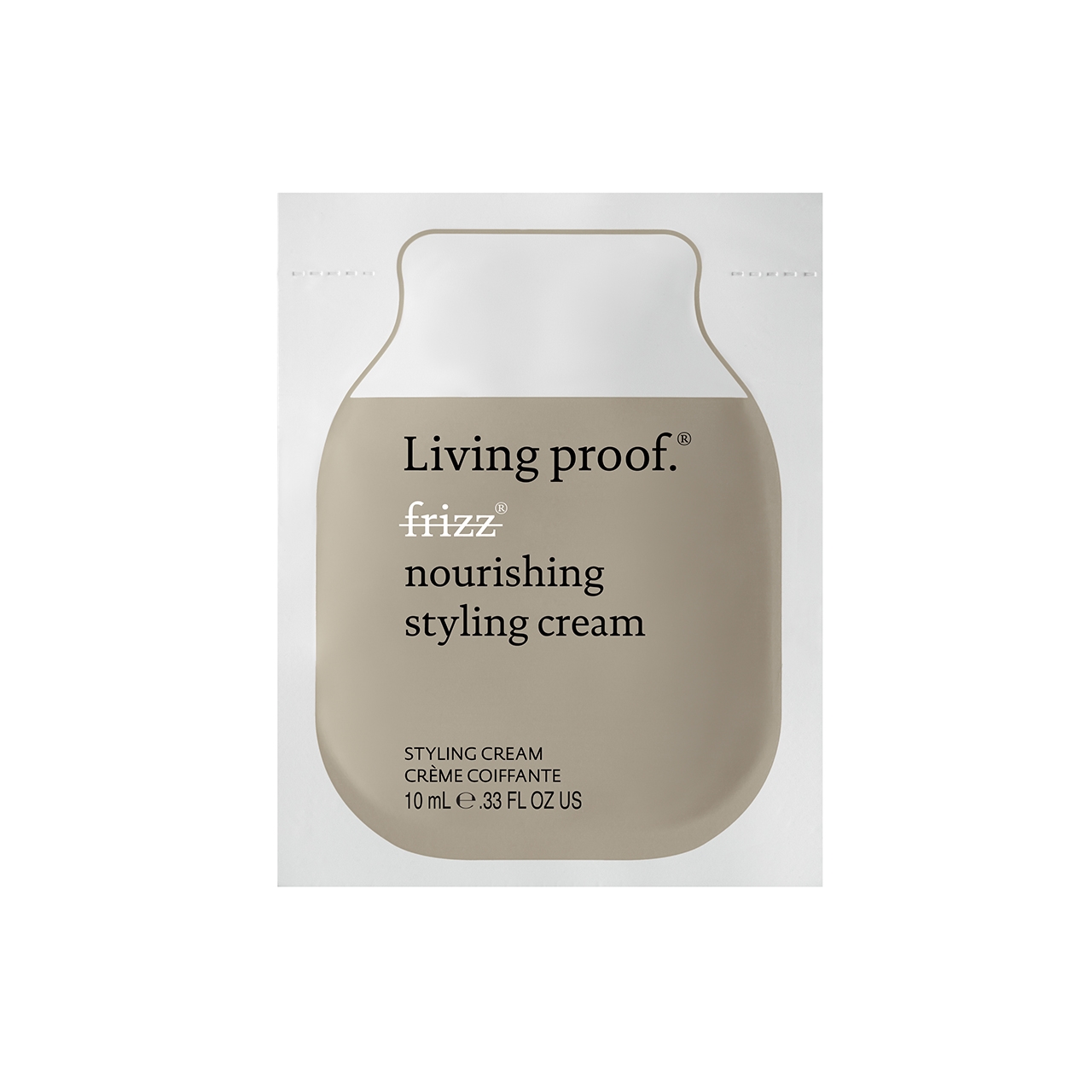 Living Proof nourishing styling cream foil 0.33 Fl. Oz.