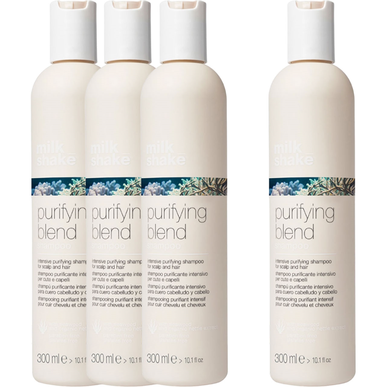 milk_shake Buy 3 purifying blend shampoo, Get 1 FREE! 4 pc.