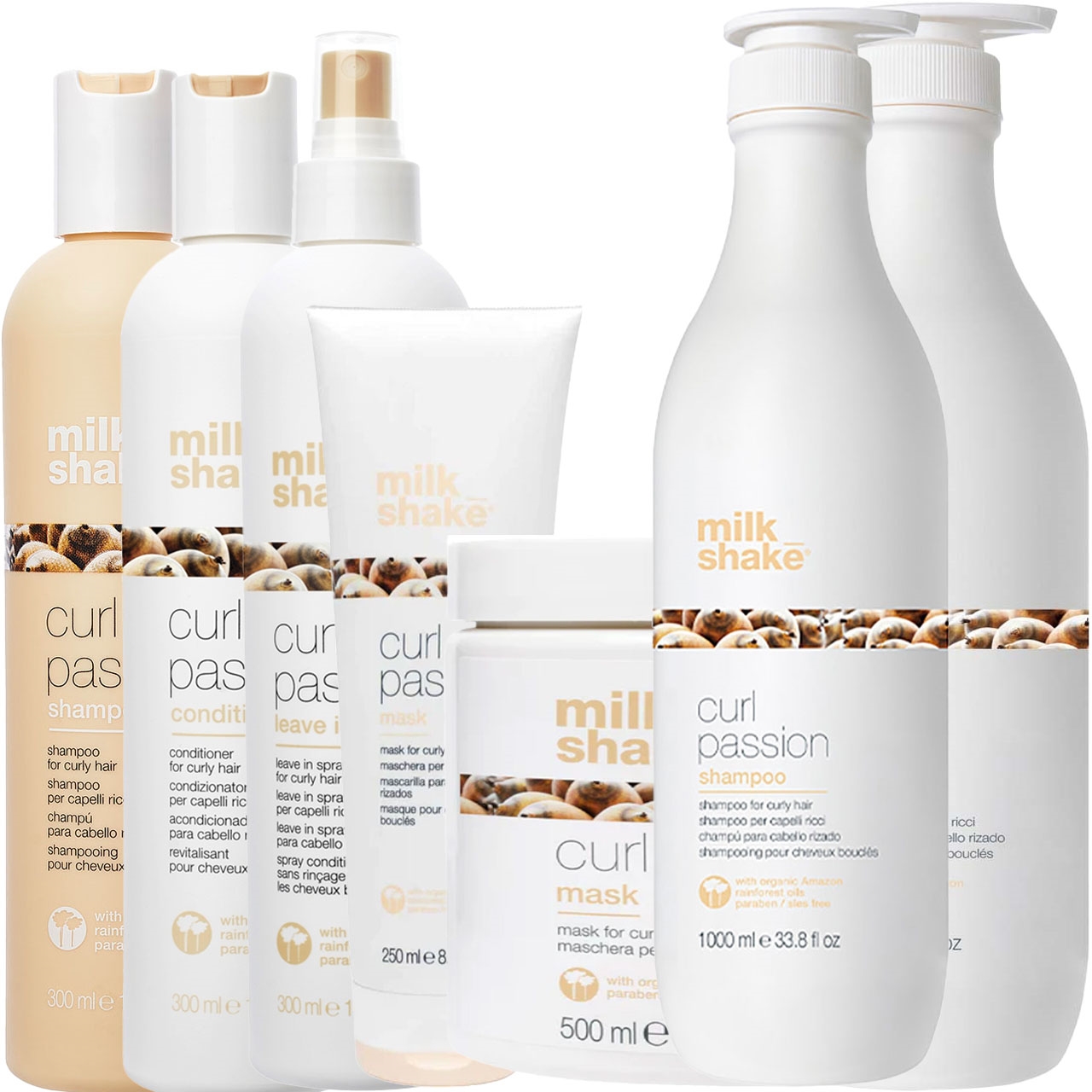 milk_shake curl passion - care kit 20 pc.