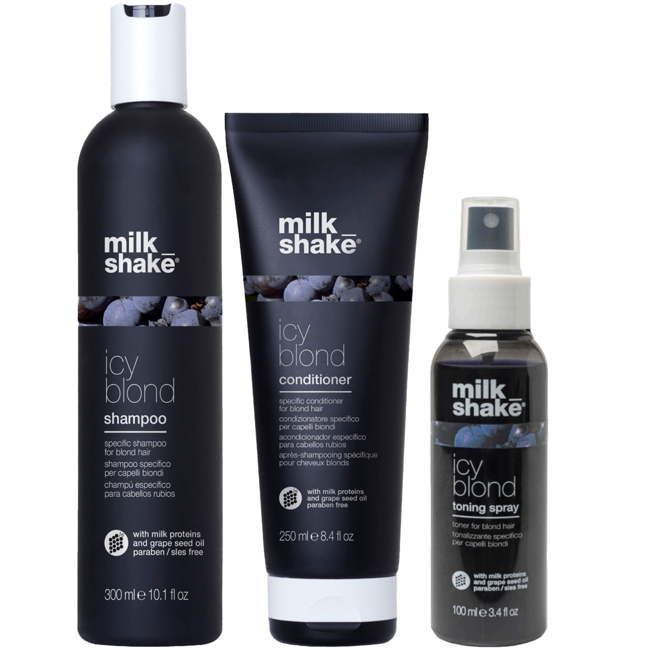 milk_shake icy blond try me kit 3 pc.