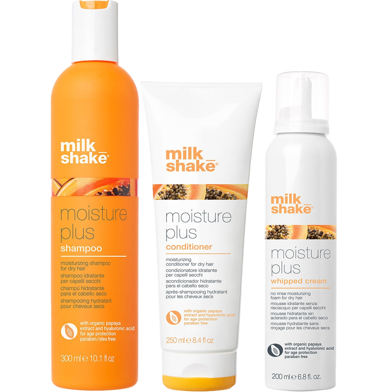 milk_shake moisture plus TRIO 3 pc.