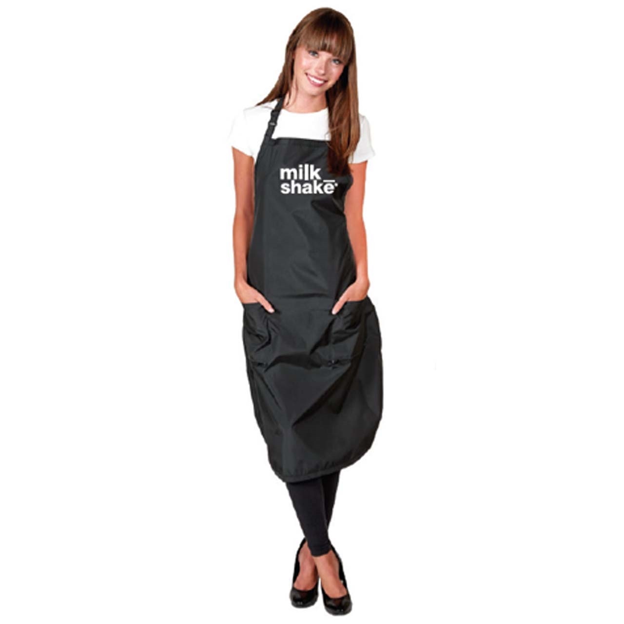 milk_shake stylist apron- black