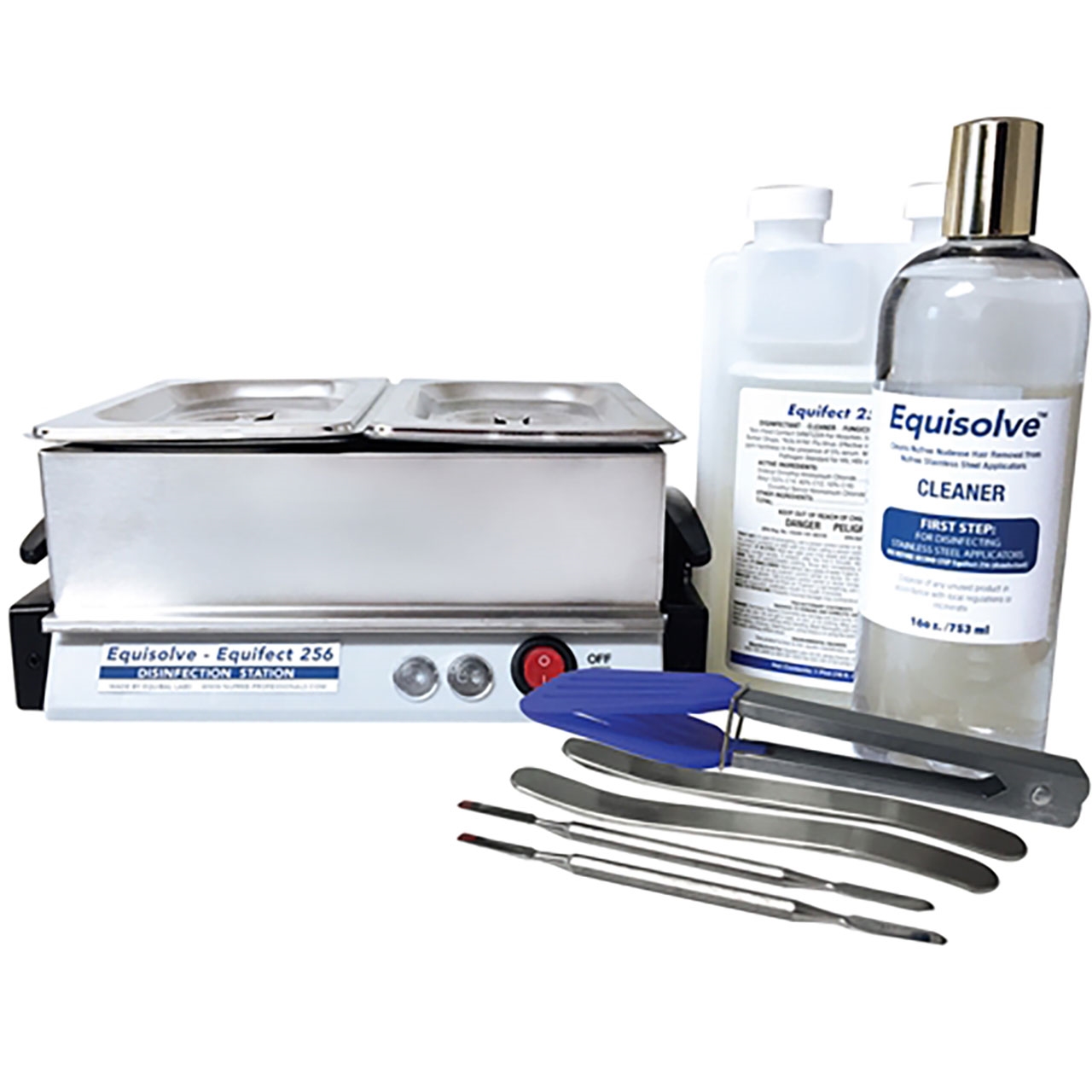 Nufree Nudesse Equisolve - Equifect 256 Disinfection Station 8 pc.