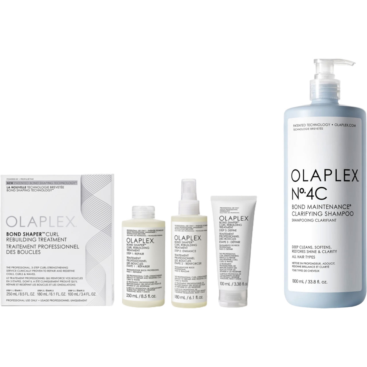 OLAPLEX BOND SHAPER CURL TREATMENT KIT 2 pc.