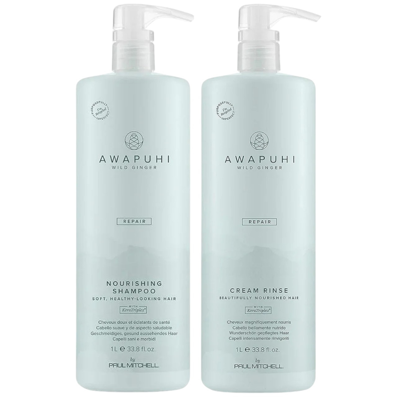 Paul Mitchell Awapuhi Wild Ginger Repair Liter Duo 2 pc.