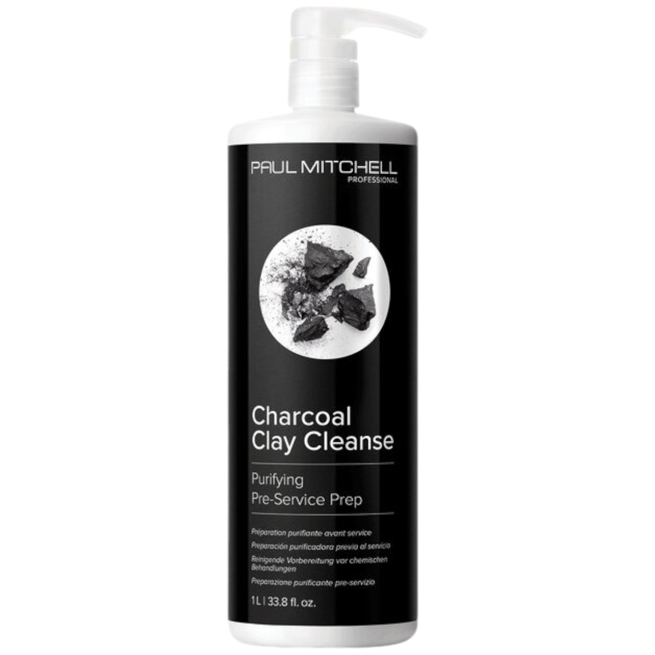 Paul Mitchell Charcoal Clay Cleanse - Purifying Pre-Service Prep Liter