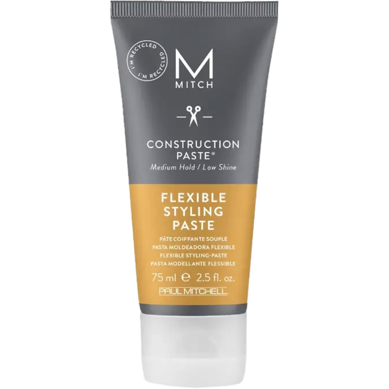 Paul Mitchell CONSTRUCTION PASTE FLEXIBLE STYLING PASTE 2.5 Fl. Oz.