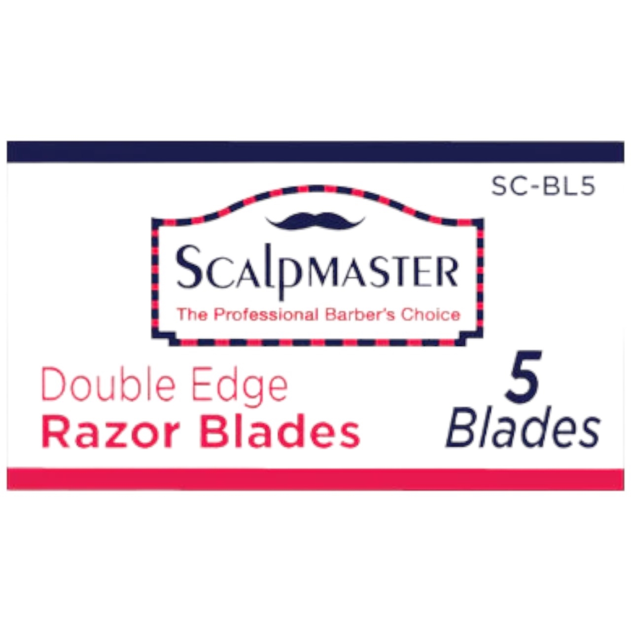 Scalpmaster Double Edge Razor Blades 5 pc.