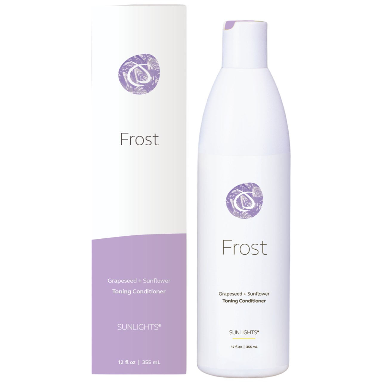 Sunlights Frost Grapeseed + Sunflower Toning Conditioner 12 Fl. Oz.