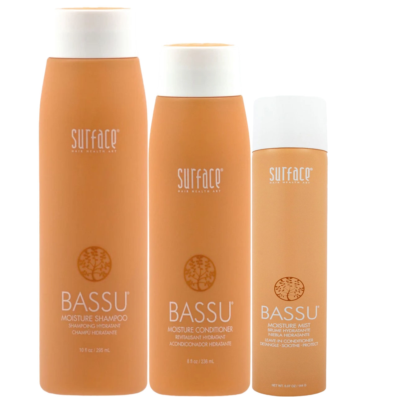 Surface Hair BASSU Holiday Set 3 pc.