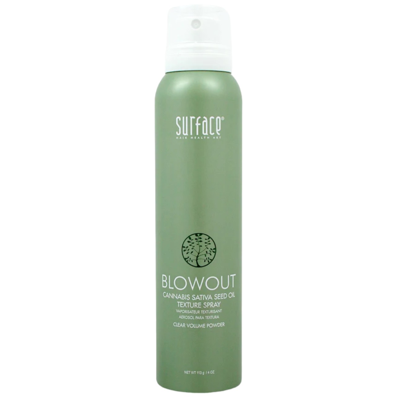 Surface Hair CANNABIS SATIVA SEED OIL TEXTURE SPRAY 4 Fl. Oz.