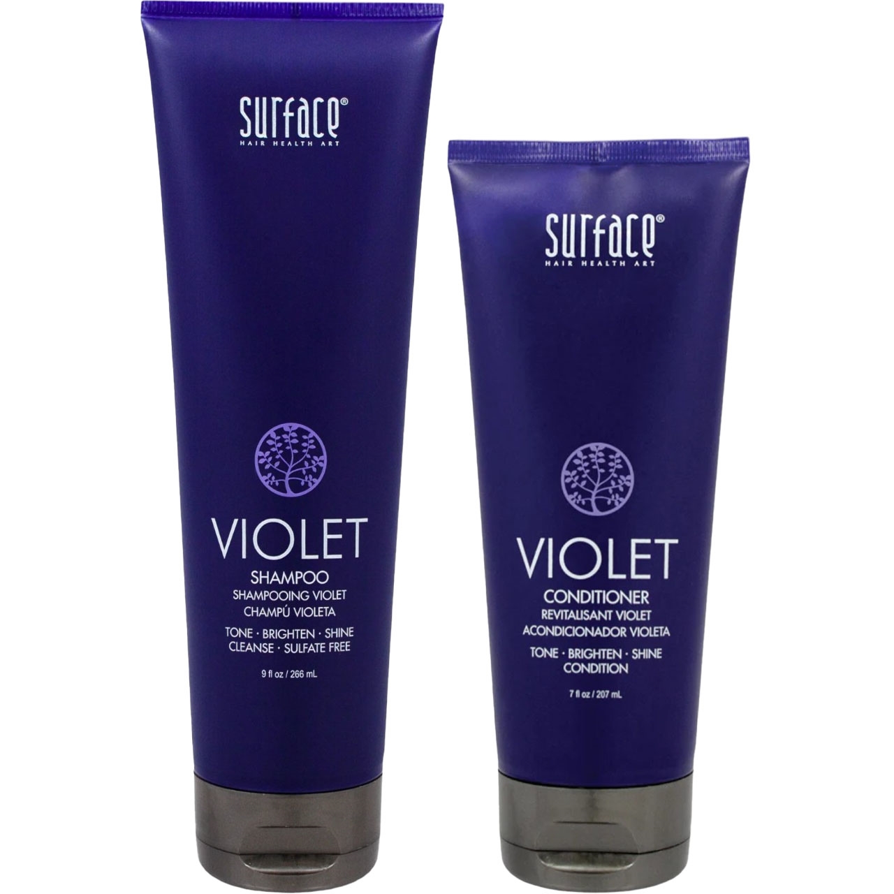 Surface Hair PURE BLONDE VIOLET Holiday Set 2 pc.