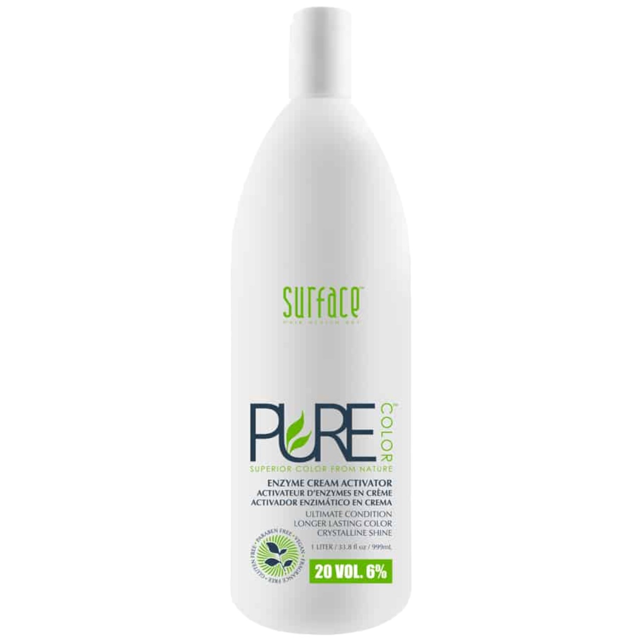 Surface Hair 20 VOL. ENZYME CREAM ACTIVATOR Liter