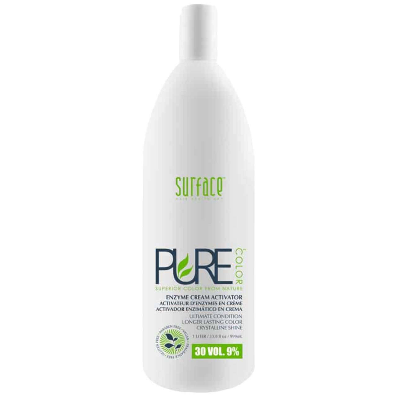 Surface Hair 30 VOL. ENZYME CREAM ACTIVATOR Liter