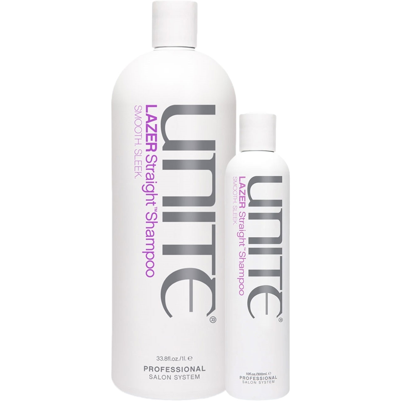 UNITE Buy LAZER Straight Shampoo Liter, Get 10 oz. at 50% OFF! 2 pc.