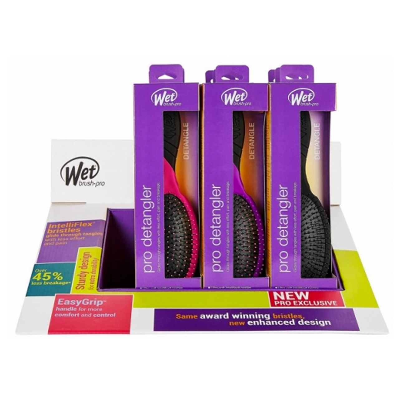 Wet Brush Pro Detangler Display 9 pc.