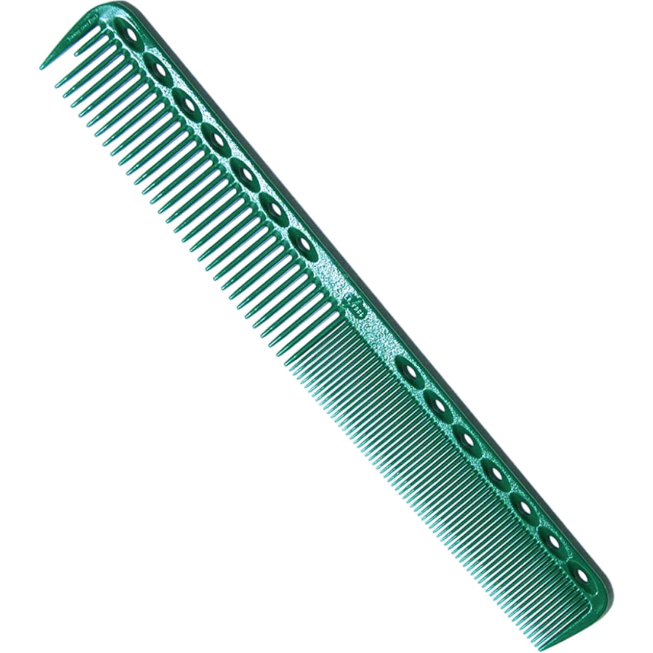 YS Park 339 Fine Cutting Comb - Emerald Green