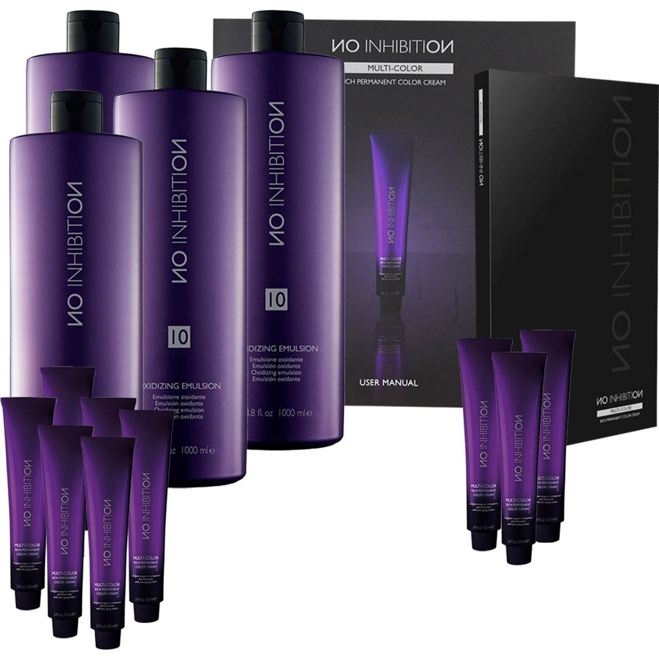 milk_shake NO INHIBITION MULTI-COLOR Intro 48 Tubes 57 pc.